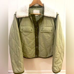 Anthropologie quilted jacket